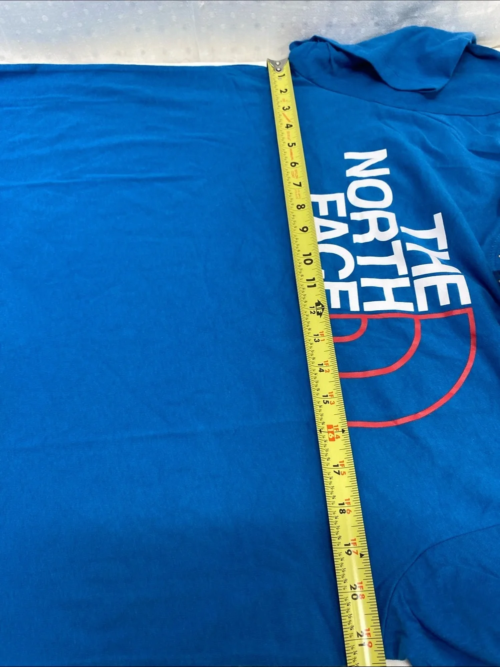 The North Face Men's Banff Blue Half Dome Short-Sleeve Logo Tee Size L NEW